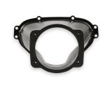 Holley Throttle Body Adapters, EFI Manifold 300-630BK EFI, LS Lo-Ram, Front-Feed, 105mm Adapter, Aluminum, Black Finish, Gasket, O-ring Cord, for 300-602, 603, Each thumbnail 1