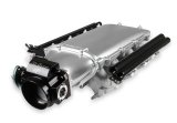 Holley Throttle Body Adapters, EFI Manifold 300-630BK EFI, LS Lo-Ram, Front-Feed, 105mm Adapter, Aluminum, Black Finish, Gasket, O-ring Cord, for 300-602, 603, Each thumbnail 2