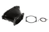 Holley Throttle Body Adapters, EFI Manifold 300-630BK EFI, LS Lo-Ram, Front-Feed, 105mm Adapter, Aluminum, Black Finish, Gasket, O-ring Cord, for 300-602, 603, Each thumbnail 4