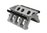 Holley EFI Gen III Hemi Hi-Ram Intake Manifolds 300-653 Manifolds, III, EFI, Base Only, Standard Deck, Cast Aluminum, Satin Finish, Chrysler, Dodge, Jeep, 5.7L, 6.1L, 6.4L, Each thumbnail 4
