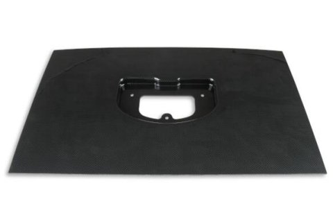 Holley EFI Racepak Dash Bezels 553-355 Panels, EFI, IQ3 Series, Bezel, ABS Plastic, Carbon Fiber Finish, 12 in. Tall, 21 in. Wide, Trim-to-Fit, Each