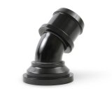 Holley Thermostat Housing Assemblies 97-343 Water Necks and Housings, Gen III Hemi, Thermostat/Housing, 45 Degree, Swivel, Aluminum, Black, with Bolts, Chrysler, Dodge, 5.7-6.4L, Each thumbnail 3
