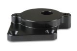 Holley Power Steering Mounting Plates 97-380 Brackets, Hemi Swap Adapter Plate, Aluminum, Black, Saginaw TC Pump, Cylinder Head Mount, Left Side, Hardware, Gen III, 5.7-6.4L, Each thumbnail 3