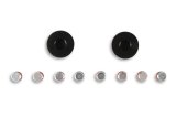 Holley EFI Vacuum Manifolds 534-52 Manifolds, Billet Aluminum, Black, Two -6 AN Female O-Ring Inlets, Twelve 1/8 in. NPT Outlets, Female Threads, Each thumbnail 6
