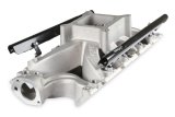 Holley EFI Intake Manifolds 300-276 Manifolds, Hi-Ram, Multi-port, Single Plane, 2,500-7,500 RPM Range, Standard Deck, Aluminum, Satin, Ford, 4.7L, 5.0L, Windsor, Each thumbnail 6