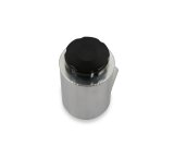 Holley Power Steering Remote Reservoirs 198-211 Reservoirs, Style, -8 AN Inlet, Female O-ring, -10 AN Outlet, Male Thread, Aluminum, Polished, with Fittings, Each thumbnail 1