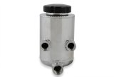 Holley Power Steering Remote Reservoirs 198-211 Reservoirs, Style, -8 AN Inlet, Female O-ring, -10 AN Outlet, Male Thread, Aluminum, Polished, with Fittings, Each thumbnail 7