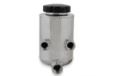 Holley Power Steering Remote Reservoirs 198-211 Reservoirs, Style, -8 AN Inlet, Female O-ring, -10 AN Outlet, Male Thread, Aluminum, Polished, with Fittings, Each thumbnail 8