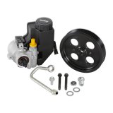 Holley Power Steering Pump Kits for Gen III Hemi Engines 97-384 Pumps, Swap, Kit, Low Pressure, Aluminum, Black, Truck Accessory Drive, Chrysler, Dodge, Jeep, Ram, 5.7L, 6.4L, Kit thumbnail 2