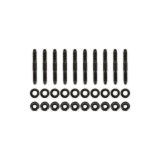 Holley Intake Manifold Studs 300-926BK Studs, Manifold, Installation, Steel, Black Finish, Standard Hex Nut, Washers, for Coyote Hi-Ram, Lo-Ram, Intakes, 10-piece, Ford, 5.0L, Set thumbnail 4