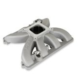 Holley Single Plane Carbureted Intake Manifolds 300-931 Manifolds, Plane, Carbureted, Square Bore Flange, Cast Aluminum, Satin Finish, Chrysler, Dodge, Jeep, Ram, 5.7-6.4L, Gen III, Hemi, Each thumbnail 4