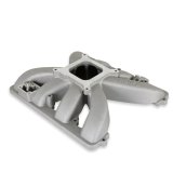 Holley Single Plane Carbureted Intake Manifolds 300-931 Manifolds, Plane, Carbureted, Square Bore Flange, Cast Aluminum, Satin Finish, Chrysler, Dodge, Jeep, Ram, 5.7-6.4L, Gen III, Hemi, Each thumbnail 7