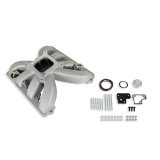 Holley Single Plane Carbureted Intake Manifolds 300-931 Manifolds, Plane, Carbureted, Square Bore Flange, Cast Aluminum, Satin Finish, Chrysler, Dodge, Jeep, Ram, 5.7-6.4L, Gen III, Hemi, Each thumbnail 9