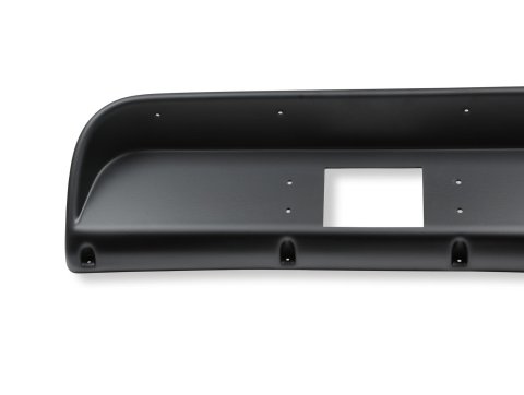 Holley EFI 7 in. Dash Bezels 553-440 Panels, EFI, Bezel, 5/32 Thick, ABS Material, Black Matte Finish, Ford, Trucks, Each