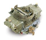 Holley 4150 Double Pumper 600 CFM 4-Barrel Carburetor 0-4776C Carburetors, Model 4150, cfm, 4-Barrel, Square Bore, Manual Choke, Mechanical Secondaries, Dual Inlet, Gold Dichromate, Straight-leg Booster, Each thumbnail 3