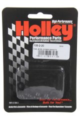 Holley Fuel Bowl Screw Gaskets 108-2-20 Carburetor Gaskets, Screw, Replacement, Nylon, Black, 20-piece, Set thumbnail 3