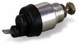 Holley Universal Throttle Solenoids 46-74 Solenoids, Universal, Steel, Cadmium Plated, Mounting Nut Included, Each thumbnail 1