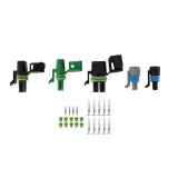 Holley Fuel Injection Connector Kits 534-213 Kits, Replacement, Connectors, Male, Pins, Grommets, Stealth Ram, Power Pack, for MAP, IAC, TPS, Coolant, Air Intake, Sensors, Kit thumbnail 2