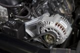 Holley LS Engine Alternator and Power Steering Brackets 20-135 Brackets, Aluminum, Natural, Chevy, Small Block LS, Each thumbnail 2