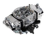 Holley Track Warrior Carburetors 0-67201BK Carburetors, Warrior, 850 cfm, 4-barrel, Square Bore, Mechanical Secondary, Dual Inlet, Shiny Body, Black Base and Metering Blocks, Each thumbnail 2