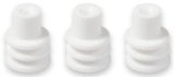 Holley Weatherproof Seals 571-108 Wiring Connector Replacement Parts, EFI, Replacement, Weather Seal, White, Metripack, 18-22 gauge wire, 100-piece, Set thumbnail 2