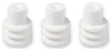 Holley Weatherproof Seals 571-108 Wiring Connector Replacement Parts, EFI, Replacement, Weather Seal, White, Metripack, 18-22 gauge wire, 100-piece, Set thumbnail 3