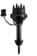 Holley EFI Dual-Sync Distributors 565-209BK Distributors, EFI, Dual-Sync, Hall Effect, Computer-controlled, Male/HEI, Black Cap, Black Housing, Chrysler, Dodge, Plymouth, 6.3L, 6.6L, Each thumbnail 6