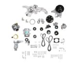 Holley Mid-Mount Complete Accessory Systems 20-221 Drive Systems, LT Mid-Mount, Dry Sump, Serpentine, Alternator, Water Pump, Power Steering, A/C, Satin Finish, Chevy, Gen V, 6.2L, Kit thumbnail 1
