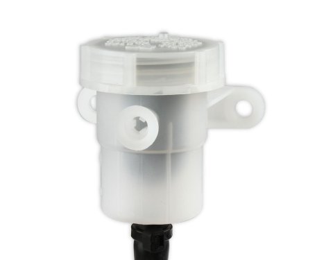Holley Clutch Master Cylinder Reservoirs 319-110 Reservoirs, Replacement, Reservoir, OE Style, Remote Style, Plastic, White, Chevy, Camaro, Pontiac, Firebird, Each