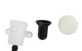 Holley Clutch Master Cylinder Reservoirs 319-110 Reservoirs, Replacement, Reservoir, OE Style, Remote Style, Plastic, White, Chevy, Camaro, Pontiac, Firebird, Each thumbnail 4
