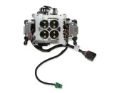 Holley Terminator X Stealth 4150 EFI Fuel Injection Systems 550-1001 Systems, X, EFI, Four Injectors, Throttle Body, Speed Density, Aluminum, Shiny, Tunable, Kit thumbnail 2