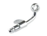 Holley Power Steering Hoses and Lines 198-201 Lines, Steering, 6 AN Hardline, Steel, Zinc Plated, for LT4 Accessory Drive, Each thumbnail 1