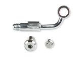 Holley Power Steering Hoses and Lines 198-201 Lines, Steering, 6 AN Hardline, Steel, Zinc Plated, for LT4 Accessory Drive, Each thumbnail 2