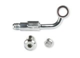 Holley Power Steering Hoses and Lines 198-201 Lines, Steering, 6 AN Hardline, Steel, Zinc Plated, for LT4 Accessory Drive, Each thumbnail 6