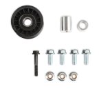 Holley Alternator Brackets 97-347 Brackets, Gen III Hemi, Relocation, Steel, Black, Cylinder Head Mount, Hardware included, Chrsyler, Dodge, Jeep, 5.7-6.4L, Each thumbnail 1