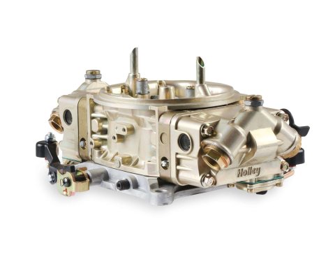 Holley 4150 Classic HP Carburetors 0-80541-2 Carburetors, Model 4150, HP, 650 cfm, 4-Barrel, Square Bore, Mechanical Secondaries, Dual Inlet, Gold Dichromate, Each thumbnail 3