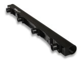 Holley EFI Fuel Rails 534-265 Rails, EFI, Billet Aluminum, Black Anodized, -8 AN O-ring Inlet, Hardware Included, Ford, 7.3L, Factory Intake, Pair thumbnail 2