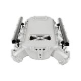 Holley EFI LT1 Gen V Ultra Lo-Ram Intake Manifolds 300-719 Manifolds, EFI, LT1, V, Lo-Ram, Burst Panel Flange, Multi-port Injection, 105mm Bore, Aluminum, Satin, Chevy, 5.3L, 6.2L, Each thumbnail 3