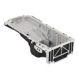 Holley GM Gen-V LT Engine Swap Oil Pans 302-20BK Pan, Swap, Aluminum, Black, 6.1 Quarts, Retrofit, Chevrolet, Gen V Engines, Each thumbnail 1