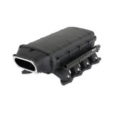 Holley EFI Coyote Ultra Lo-Ram Intake Manifolds 300-911BK Manifolds, EFI, LoRam, Throttle Body Injected, Standard Deck, 150mm x 66mm Bore, Aluminum, Black, Ford, 5.0L, Modular, Each thumbnail 2