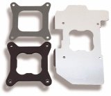 Holley Carburetor Heat Shields 108-70 Shields, Aluminum, .250 in. Thick, Square Bore, Kit thumbnail 2