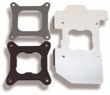Holley Carburetor Heat Shields 108-70 Shields, Aluminum, .250 in. Thick, Square Bore, Kit thumbnail 3