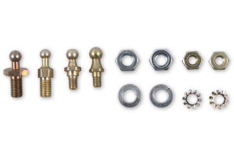 Holley Carburetor Throttle Lever Studs 20-2 Studs, Studs, Steel Zinc, Assortment, with 1/4 in., 5/16 in., 7/32 in., 3/8 in. Studs, Universal, Kit thumbnail 3