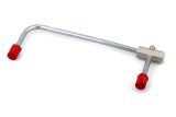 Holley Fuel Lines 34-160 Lines, Chrome, Steel, Holley, 4160, 5/8 in. x 18 inverted flare Inlet and outlets, Each thumbnail 1