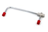 Holley Fuel Lines 34-160 Lines, Chrome, Steel, Holley, 4160, 5/8 in. x 18 inverted flare Inlet and outlets, Each thumbnail 2