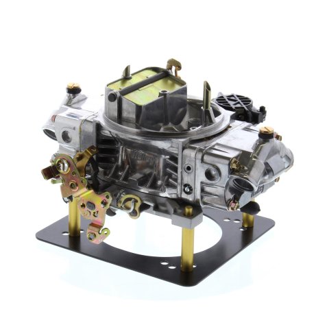 Holley Street Avenger Carburetors 0-81670 Carburetors, Avenger, 670 cfm, 4-barrel, Square Bore, Manual Choke, Vacuum Secondaries, Dual Inlet, Silver Finish, Ford Kickdown, Each thumbnail 2