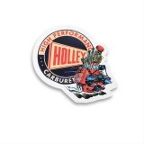 Holley Die-Cut Embossed Metal Sign 10003HOL Signs, Retro, Metal, Die-Cut, New Logo, 18 in. Width, 18 in. Tall, Each thumbnail 1
