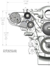 Holley LS Engine Air Conditioner Brackets 20-134 Brackets, Passenger Side, Aluminum, Sanden 508, Sanden SD7, Chevy, Small Block LS, Each thumbnail 2