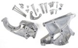 Holley LS Engine Accessory Drive Kits 20-132 Bracket Kits, for Sanden SD508 or SD7 Compressor, Aluminum, Natural, Chevy, Small Block LS, Kit thumbnail 6