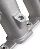 Holley EFI LT1 Gen V Hi-Ram Intake Manifolds 300-140 Manifolds, LT1, V, Hi-Ram, Direct Injection, 3,500-8,000 RPM, 105mm Bore, Standard Deck, Aluminum, Satin Finish, Chevy, 6.2L, Each thumbnail 3